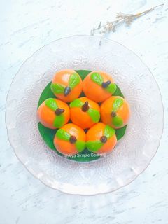 Foto resep Kue Ku Bentuk Jeruk