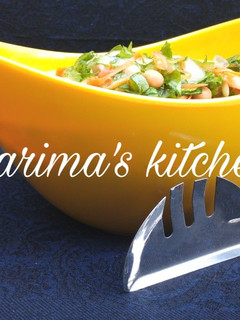 A picture of Chickpeas salad.