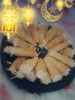 صورة لوصفة لي كورني بالعجينة المورقة