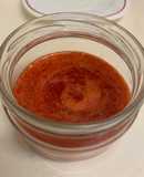 Mermelada de fresa saludable