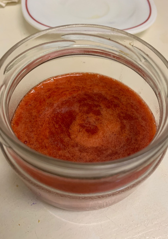 Una foto de Mermelada de fresa saludable