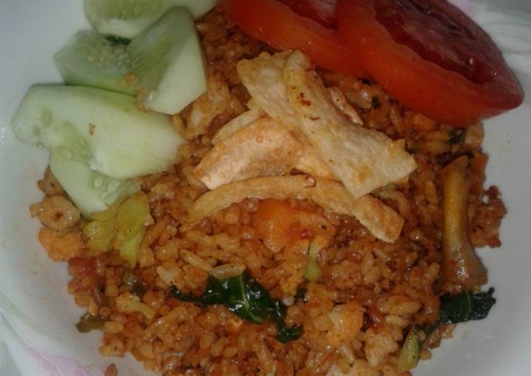 Resep Nasi Goreng Sayur Ayam suir ala Padang Sempurna