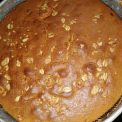 Muesli and vanilla cake A picture of Muesli and vanilla cake.