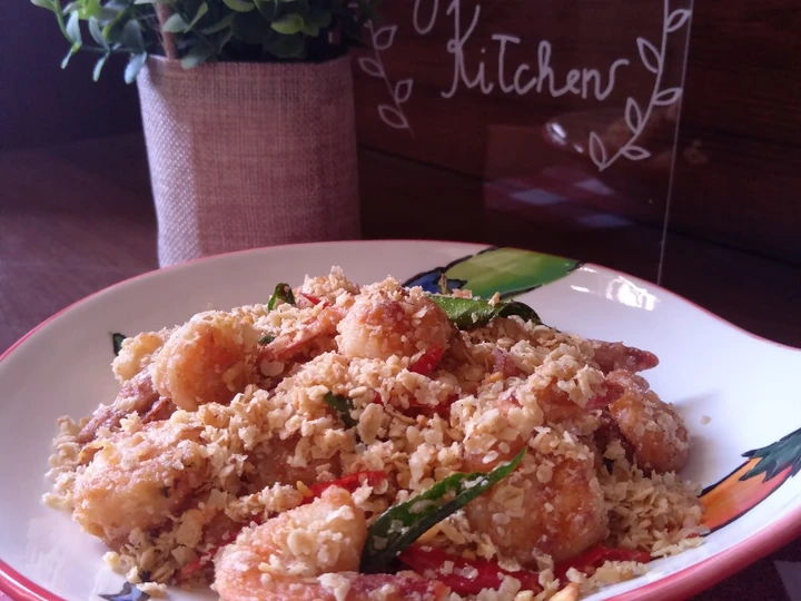 Cara Gampang Menyiapkan Resep Udang Goreng Gandum/ Cereal / Nestum yang Bikin Ngiler Anti Ribet, Sempurna