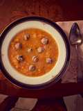 Polpettine di carne in brodo con verdure passate, ricetta del riciclo 🌷