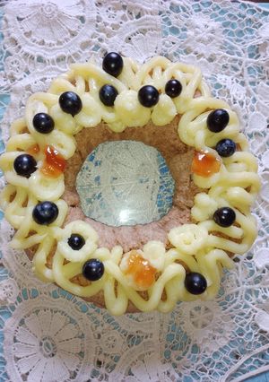 Una foto de Rosca de Pascuas de harina integral