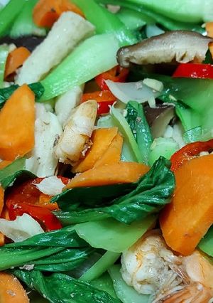 Foto resep Oseng Sayur Dengan Jamur Shitake
