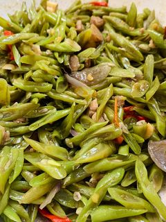 Foto resep Oseng Baby Buncis Daging Sapi