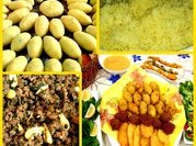 A picture of rice or potatoes