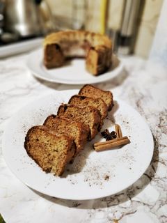 Fehér csokis banánkenyér recept fotója