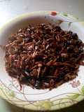 Fried grasshoppers