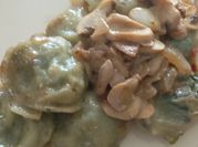 Una foto de alga espirulina