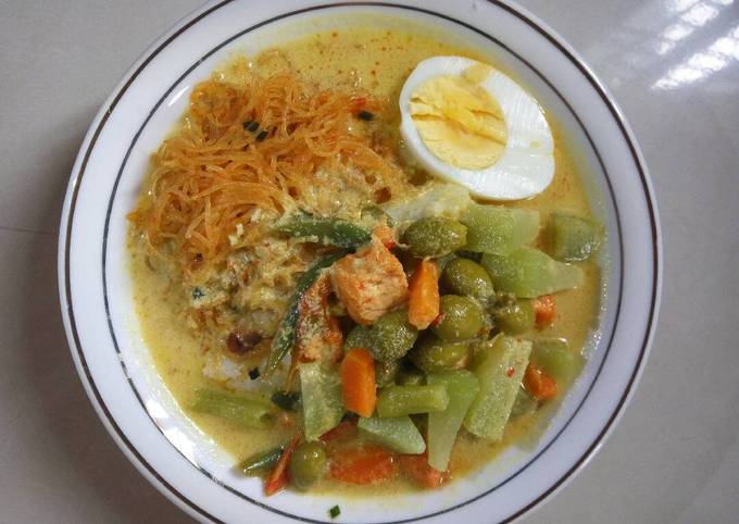 Resep Lontong sayur praktis Anti Gagal