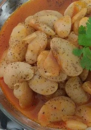 صورة لوصفة الفاصوليا العريضة (عيشة خانوم)