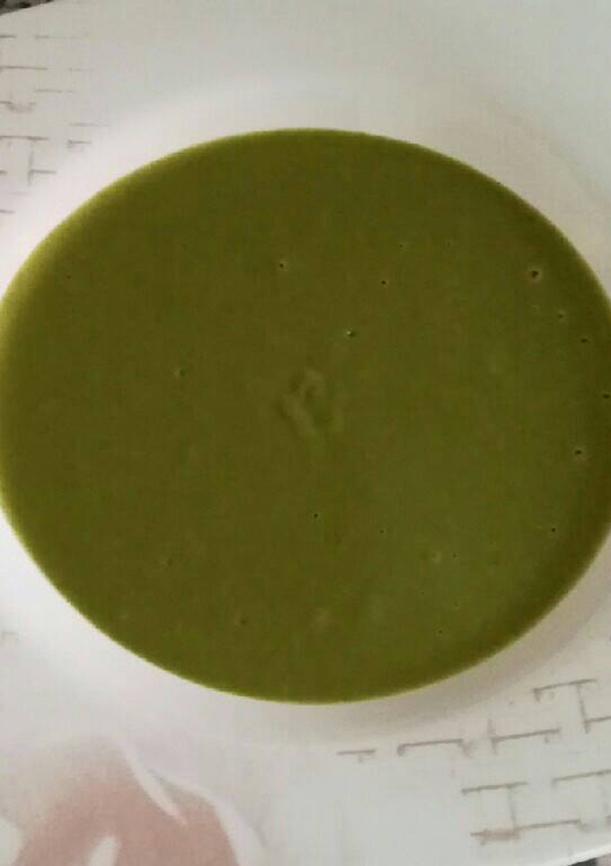 Una foto de Puré de verduras con quesitos 😋