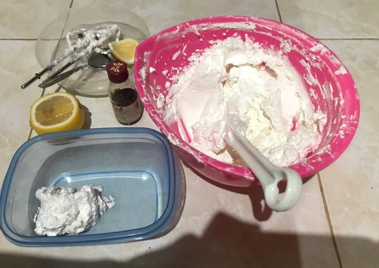 Resep: Butter Cream anti GAGAL yang Nikmat