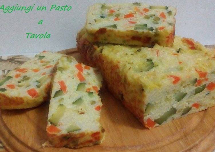 How to Make Veloce Plumcake al forno di riso con formaggi e verdure