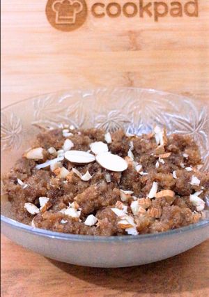 A picture of Bread Halwa Recipe😋.