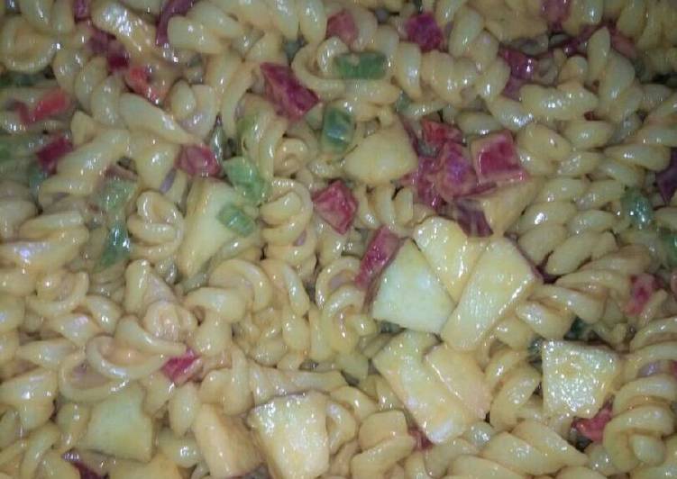 Easiest Way to Cook Favorite Fusilli salad with apple