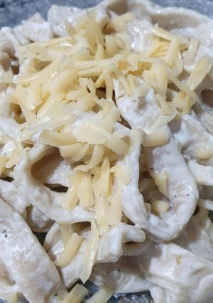 Una foto de 🍝 Fideos al huevo caseros - #sinmáquina
