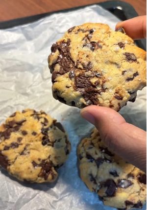 Foto resep Chunky Chocolate Cookies