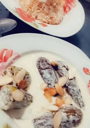 صورة لوصفة مخشي مع رز