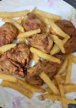 A picture of Crispy Crunchy Chicken.