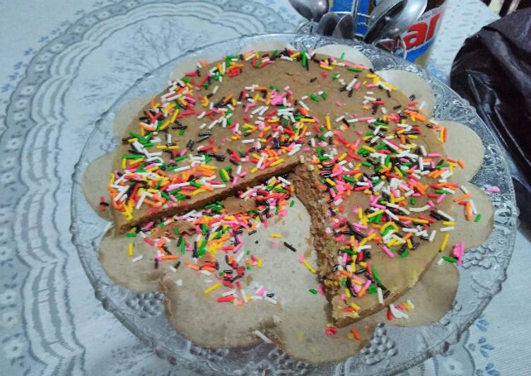 Bolu kukus pisang milo (no mixer)