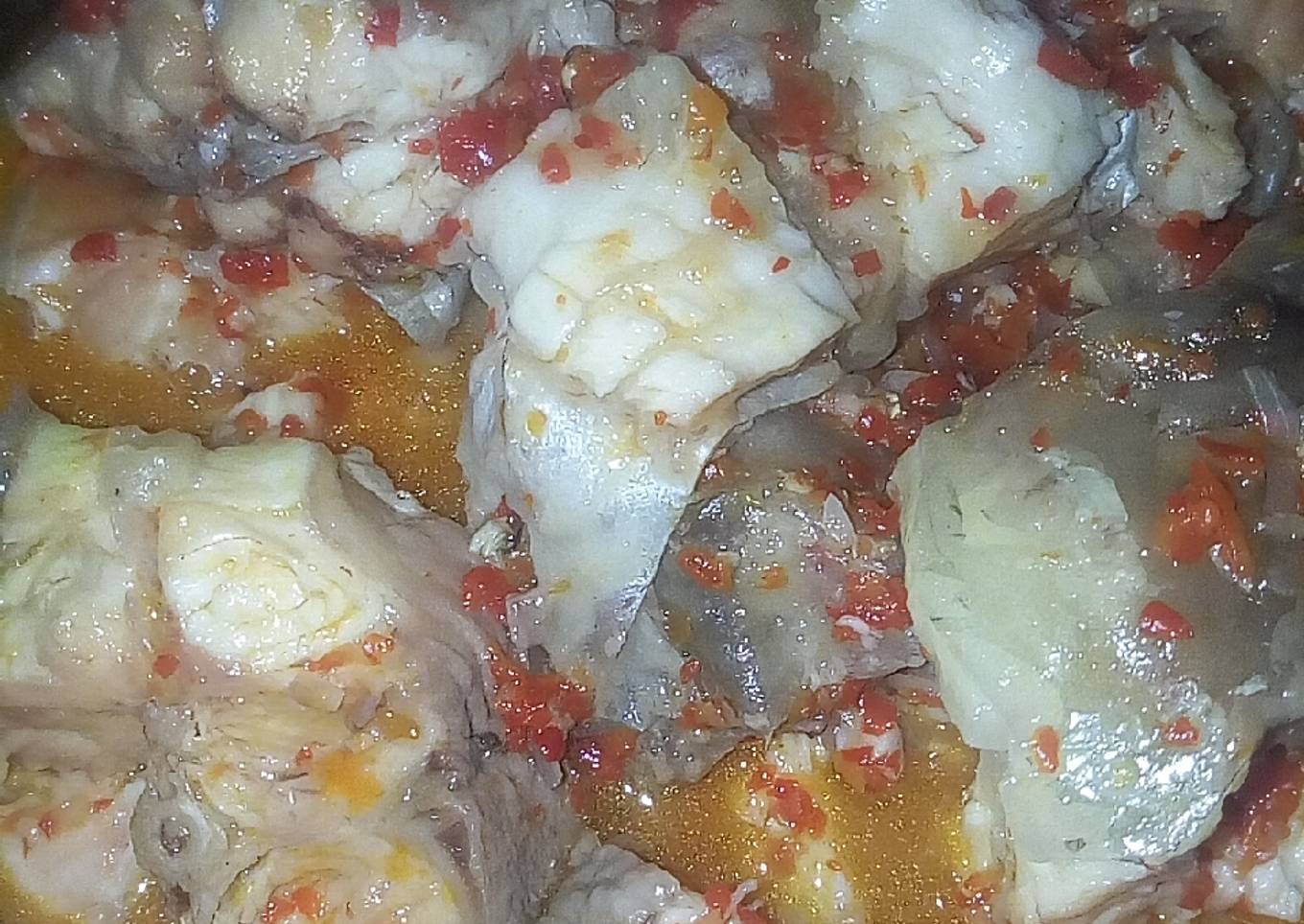 Fish pepper soup