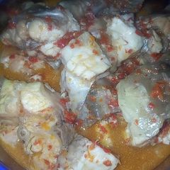 A picture of Fish pepper soup.