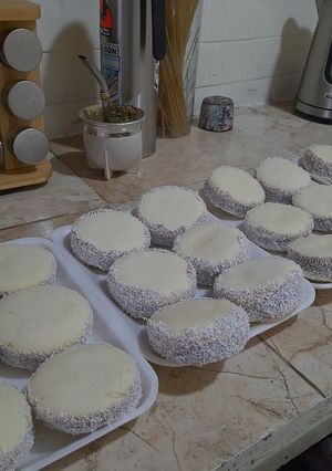 Una foto de Alfajores de maicena