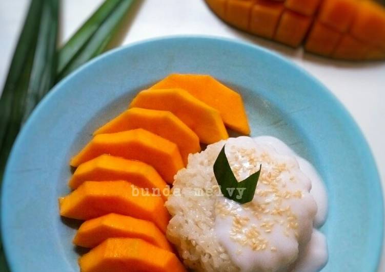 Bagaimana Menyiapkan Mango Sticky Rice, Menggugah Selera