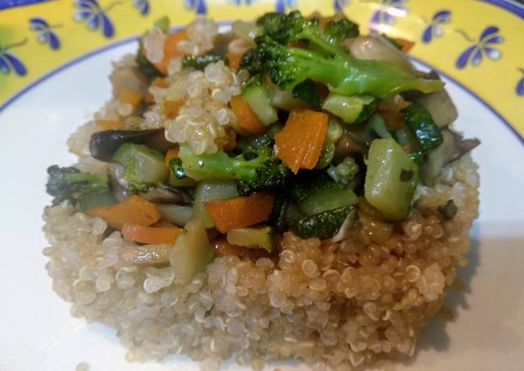 Quinoa con verduras