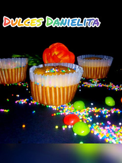 Una foto de Exquistos cupcakes de tres leche