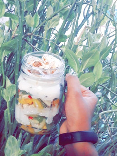 A picture of Fiber jar.