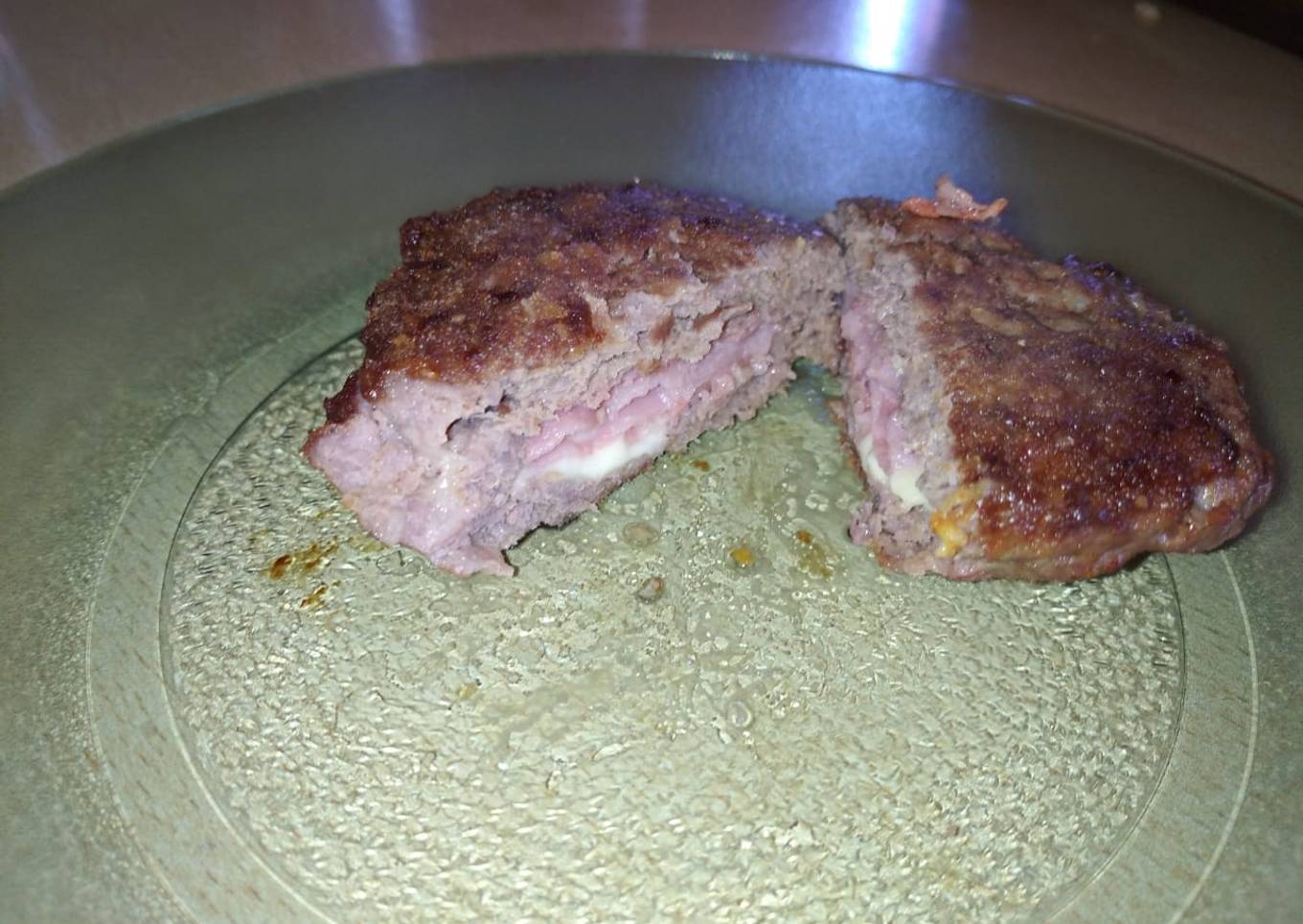 Hamburguesas rellenas