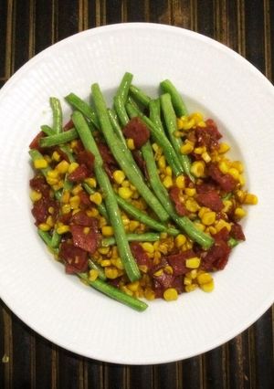 Foto resep Buncis Jagung Smoked Beef