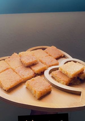 صورة لوصفة بسبوسه طررررية