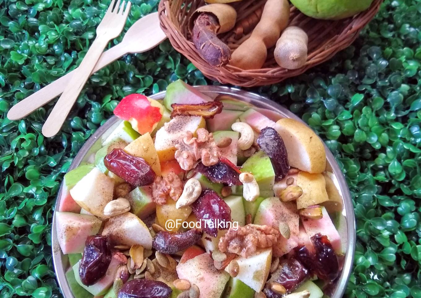 Fruits And Nuts Salad