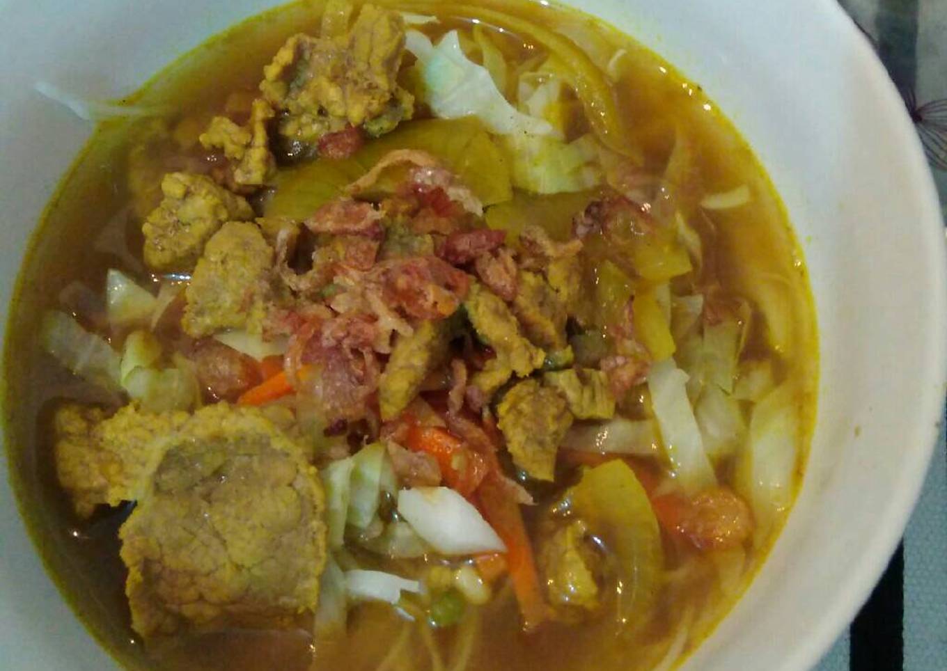 Soto praktis bumbu instant