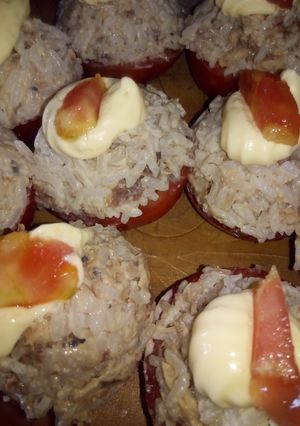 Una foto de Tomates rellenos