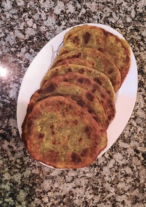 عکسی از دستور نان سیبزمینی