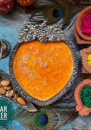A picture of Vitamin rich gajar kheer.