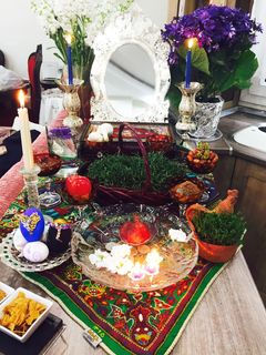 عکسی از دستور سبزه سفره هفت سین