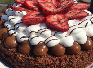 Una foto de Torta Brownie
