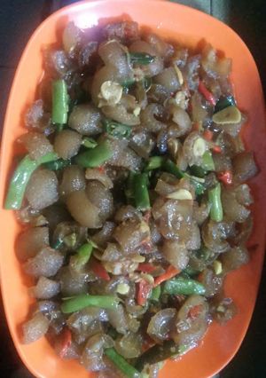 Foto resep Kikil mercon pedas manis