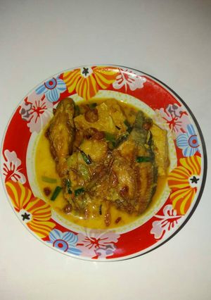 Foto resep Kotok ikan asin
