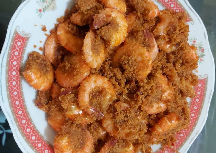 Resep: Serondeng Udang bahan sederhana