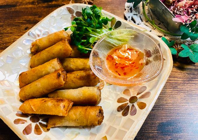 How to Prepare Quick Lovely Spring Rolls