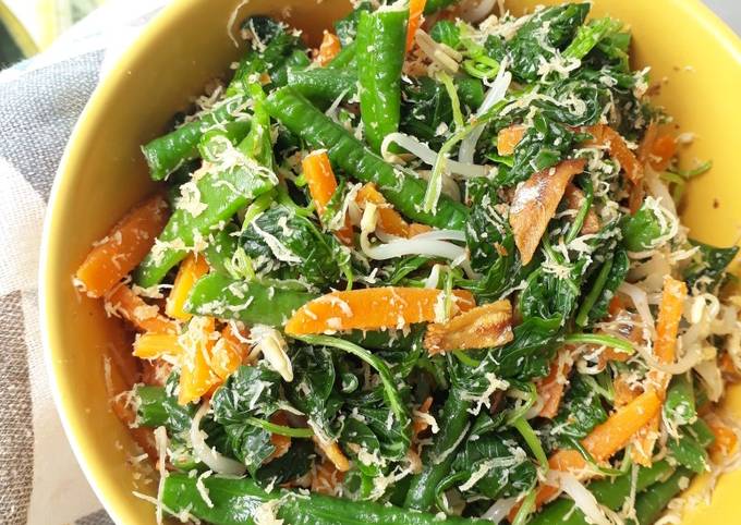 Anti Ribet, Bikin Urap (Bumbu Tahan Lama) Menu Enak